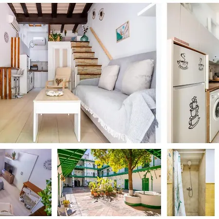 Comfy Away - Estudio En Patio De Vecinos En Las Setas Seville Exterior photo